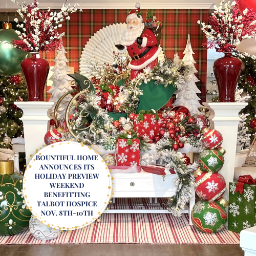 Bountiful Home by Jamie Merida Announces Holiday Preview Weekend